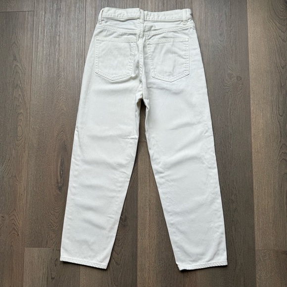 Uniqlo White Tapered Jeans Size 22 - Picture 2 of 4
